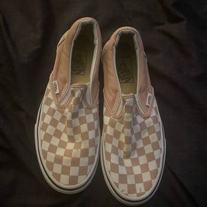 Checkered Vans